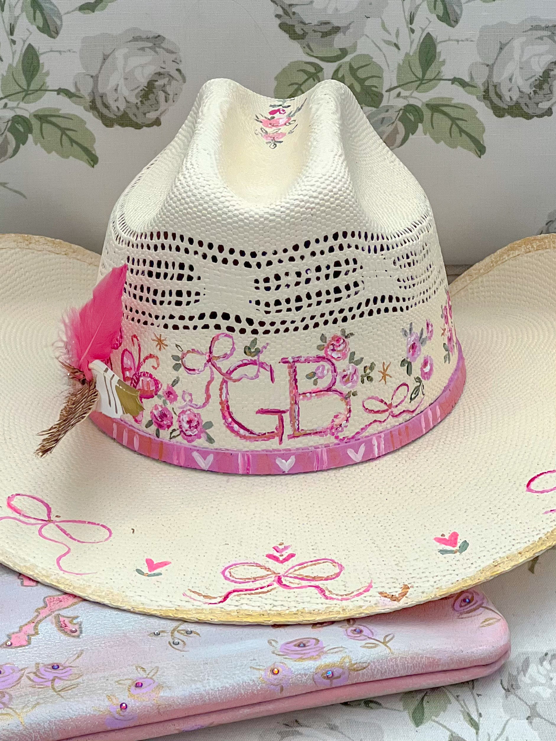 Pretty in Pink Custom Cowgirl Hat